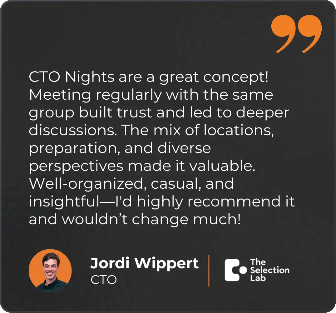 CTO Connect Testamonials